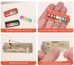 Social Battery Slider Pin, Funny Social Battery Pin for 7 Days, My Social Battery Slider Pins for Work